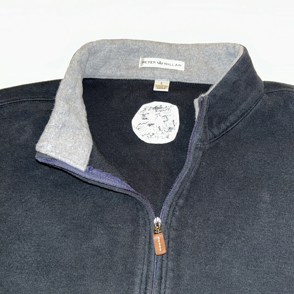 Peter Millar Crown Comfort 1/4 zip Pullover - Picture 4 of 7
